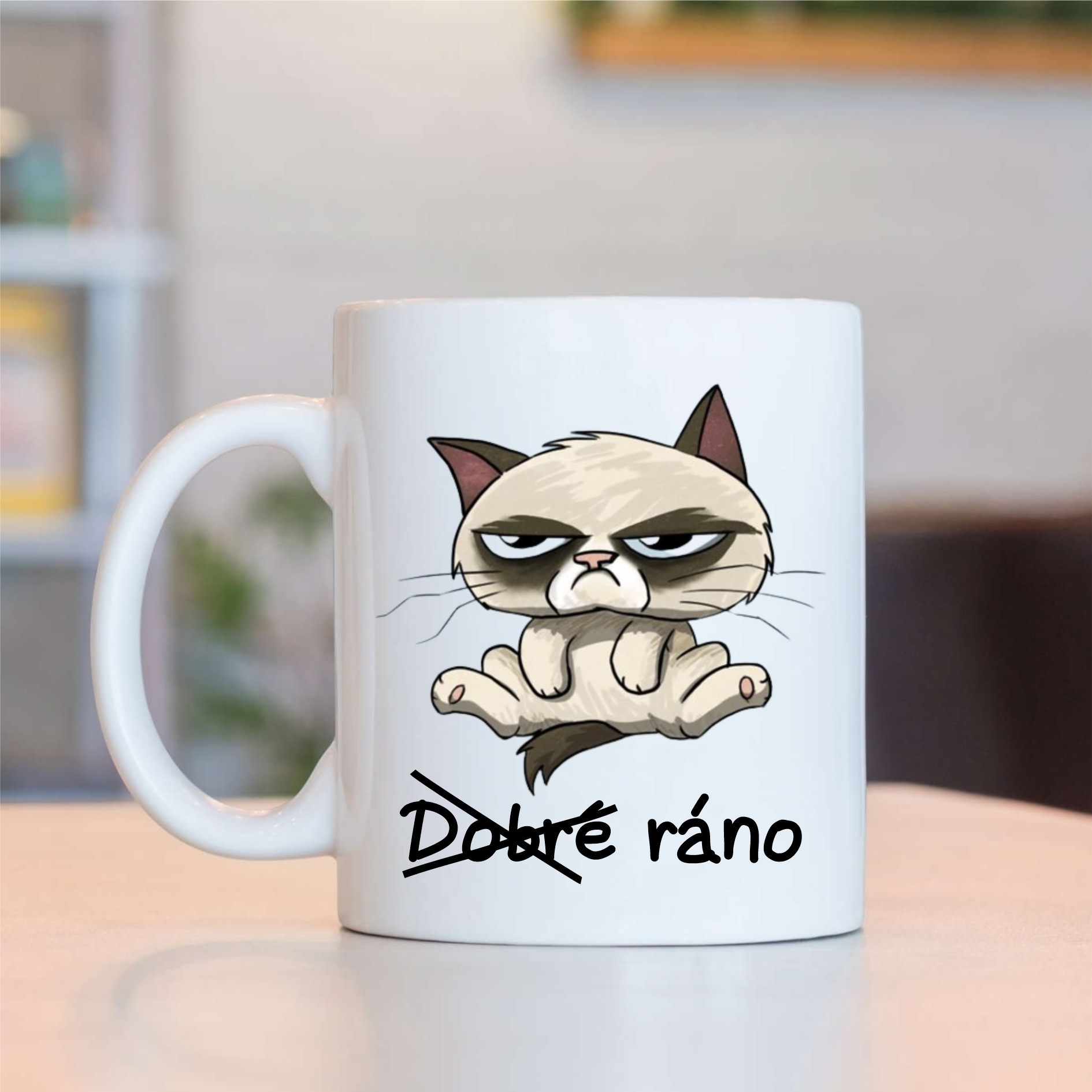 Hrnek Dobré ráno - Grumpy Cat