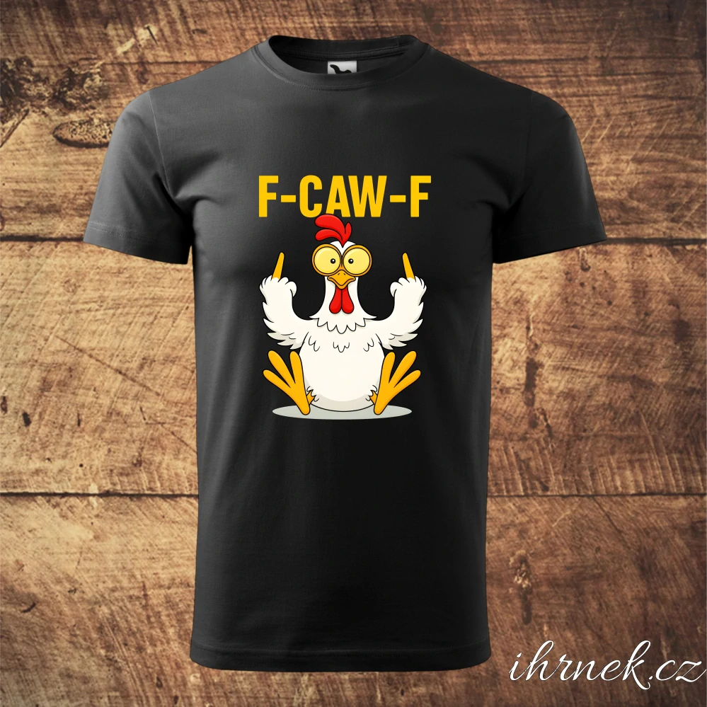 Tričko pánské F-CAW-F v.3 - černá - pánské L