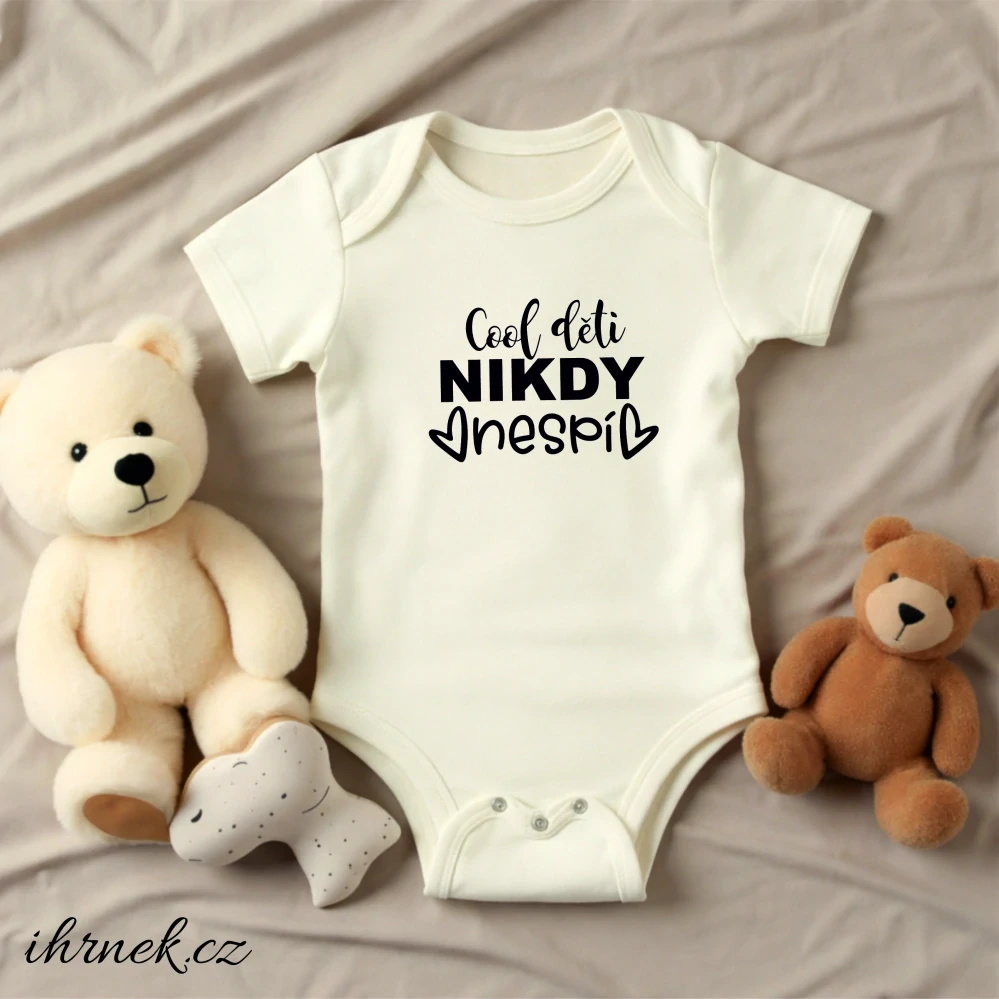 Dětské body Cool děti nikdy nespí