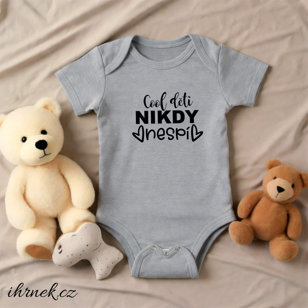 Dětské body Cool děti nikdy nespí