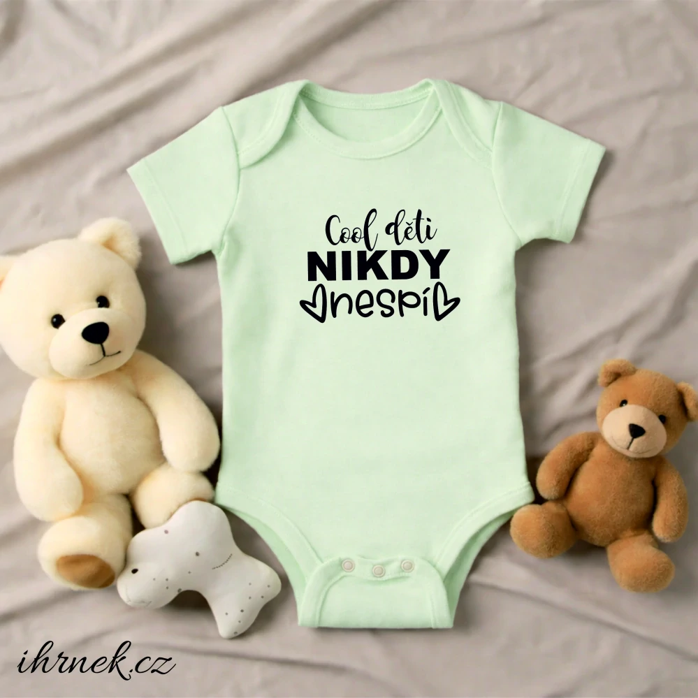 Dětské body Cool děti nikdy nespí