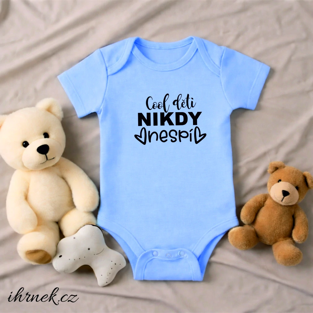 Dětské body Cool děti nikdy nespí