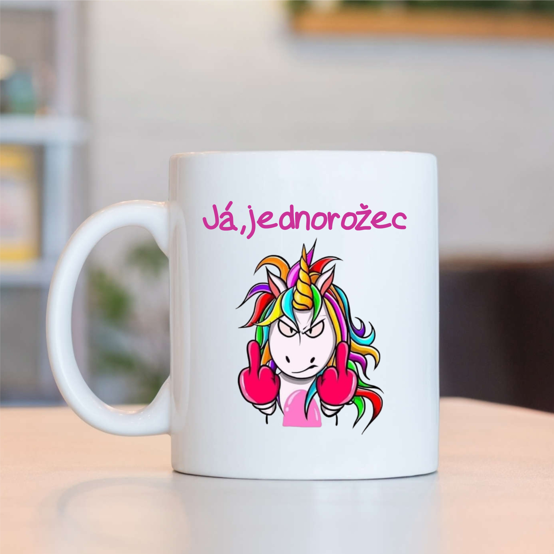 Hrnek Já, jednorožec - F*ck Off