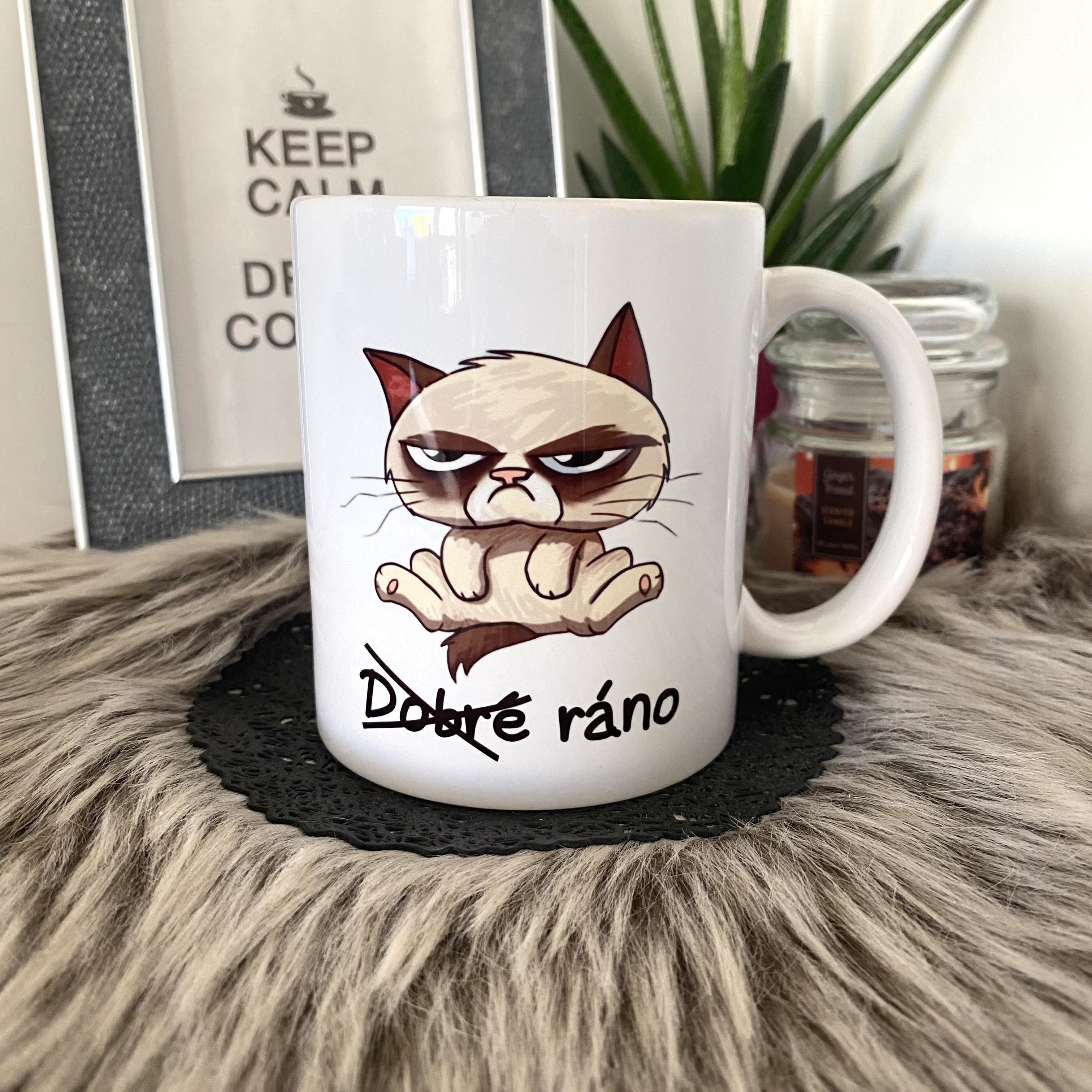 Hrnek Dobré ráno - Grumpy Cat