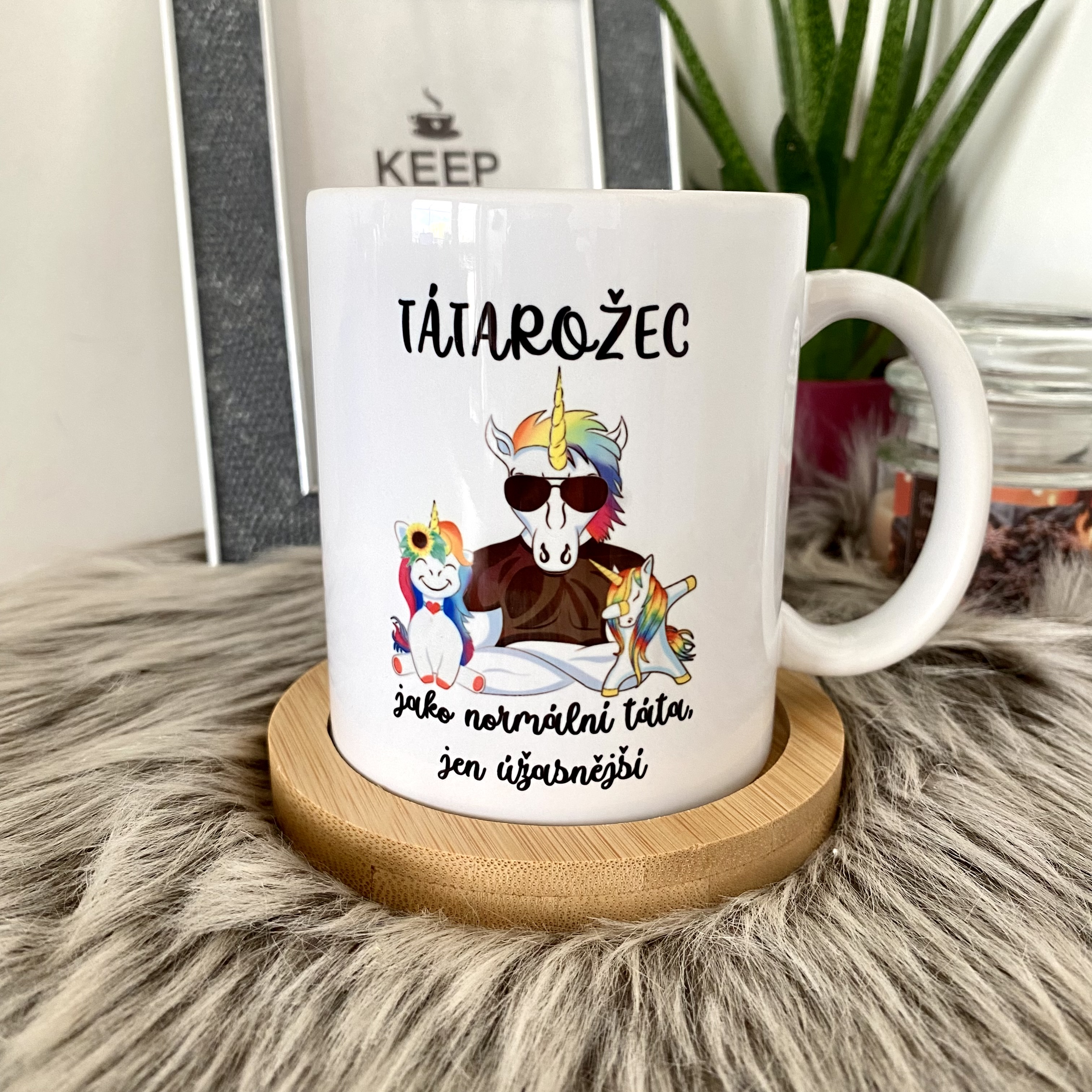 Hrnek Tátarožec (jednorožec)- holčička a kluk
