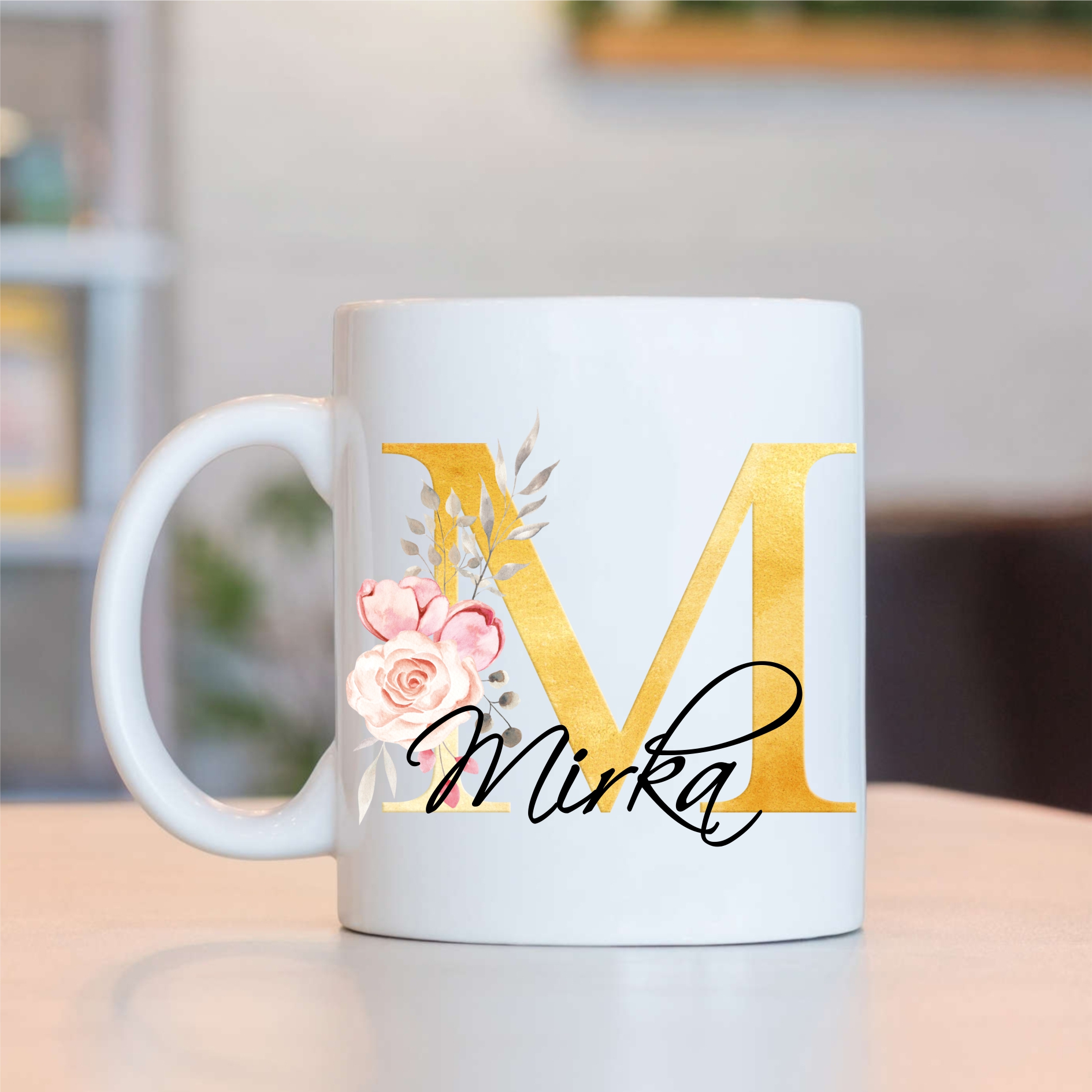 Hrnek se jménem Marie zlatá
