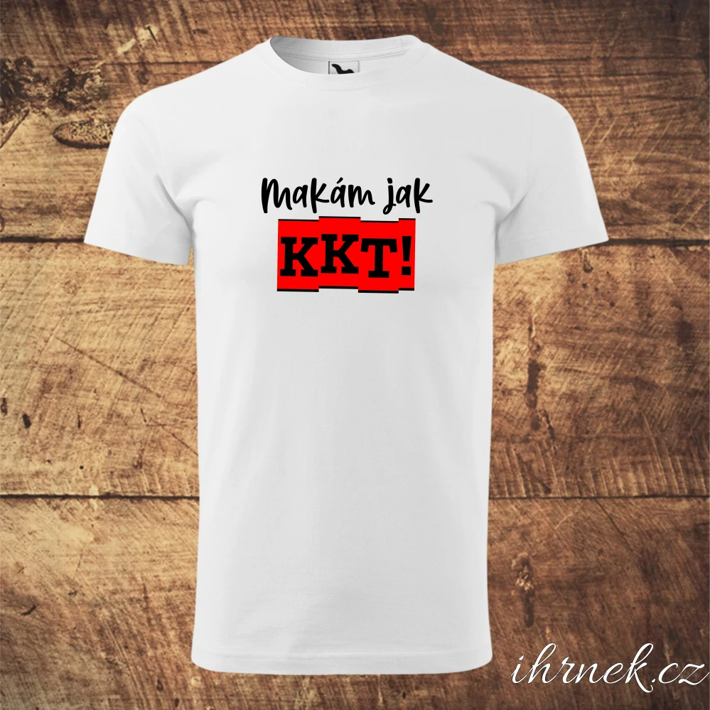 Tričko pánské Makám jak KKT! - půlnoční modrá - pánské 2XL