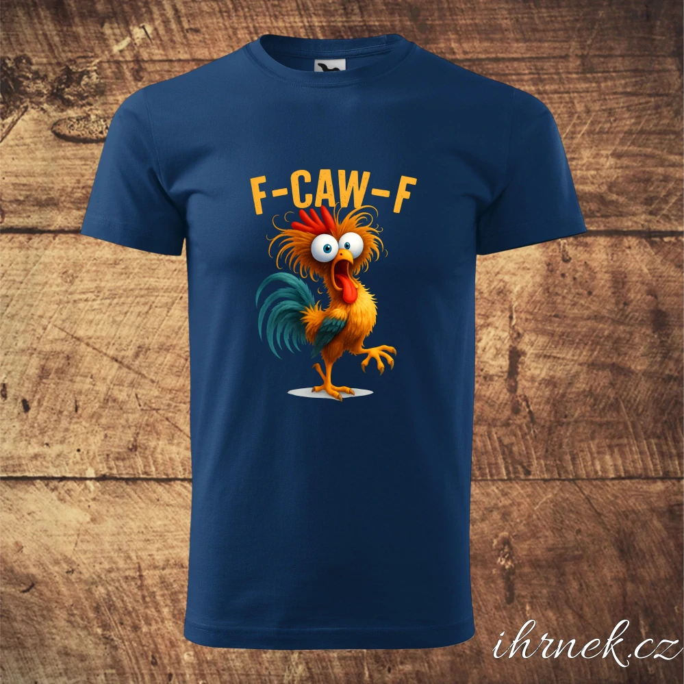 Tričko pánské F-CAW-F v.1 - tyrkysová - pánské M