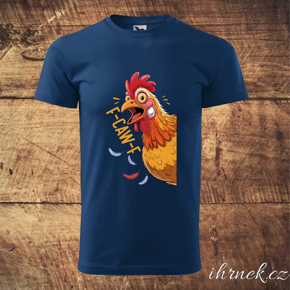 Tričko pánské F-CAW-F v.4 - bílá - pánské XL