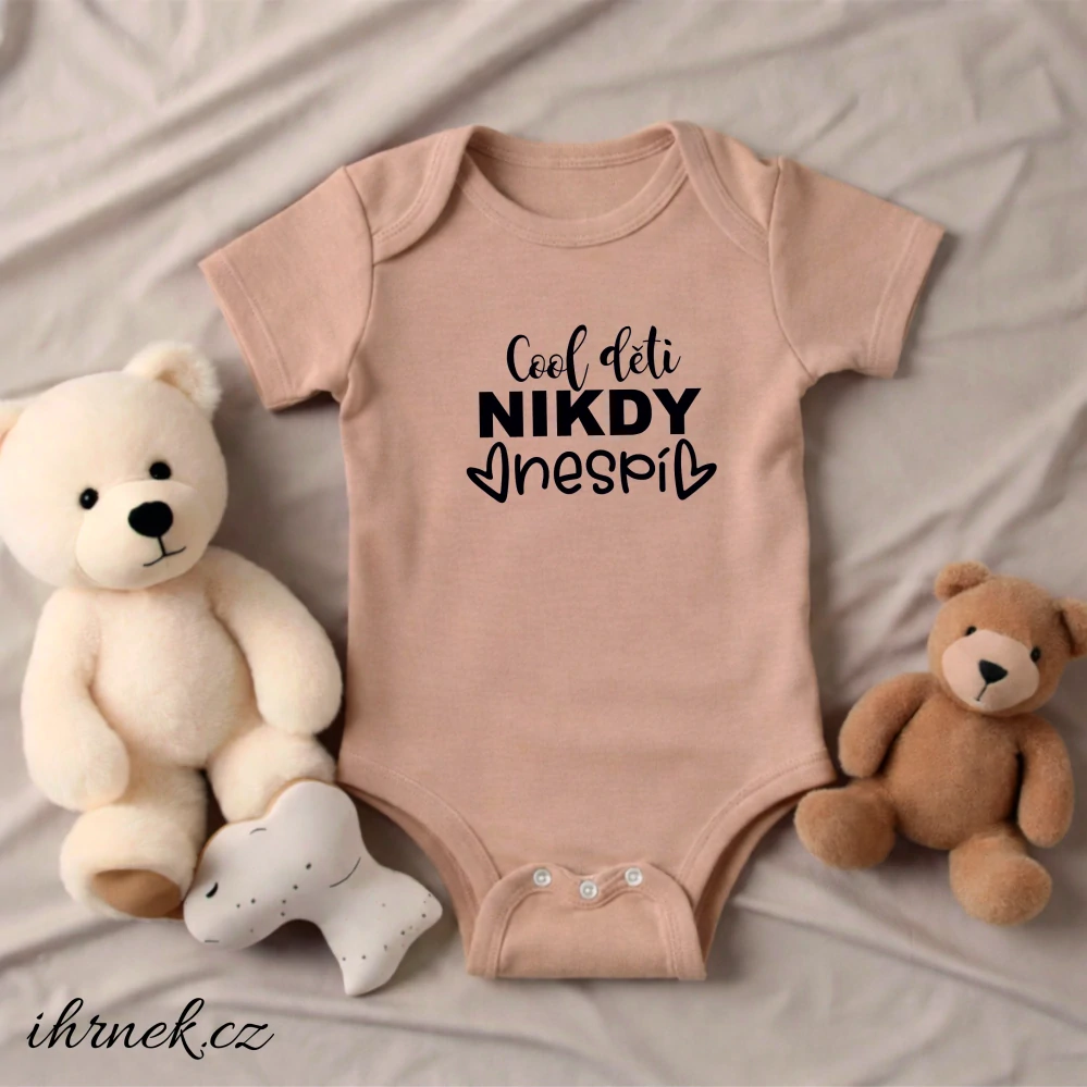 Dětské body Cool děti nikdy nespí