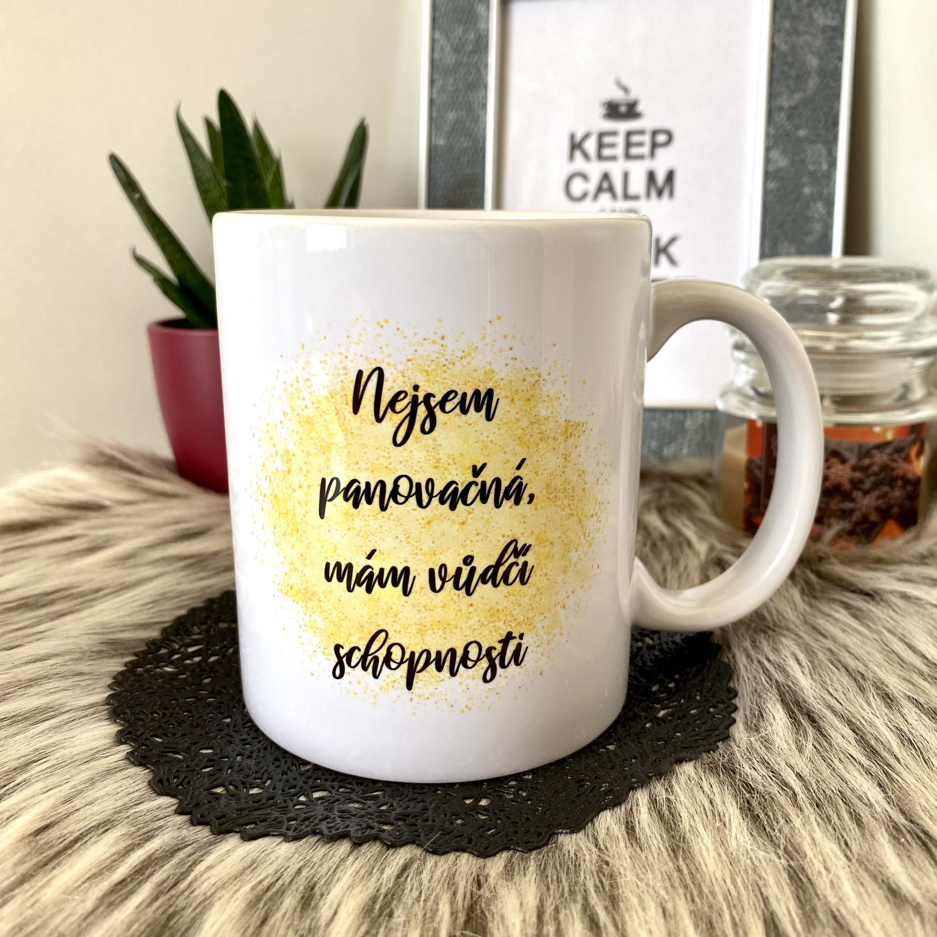 Hrnek Nejsem panovačná, mám vůdčí schopnosti