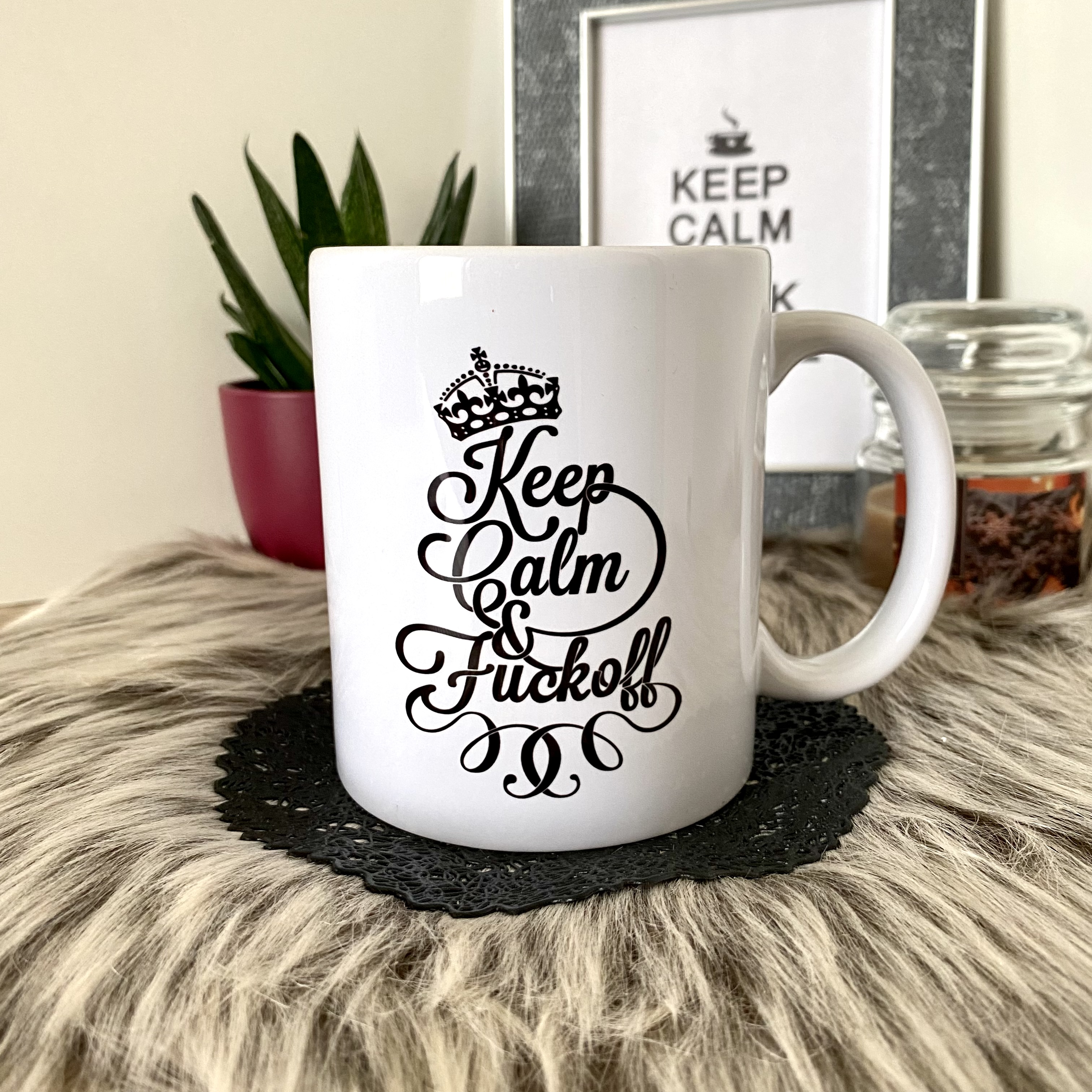 Hrnek Keep Calm and Fuck Off