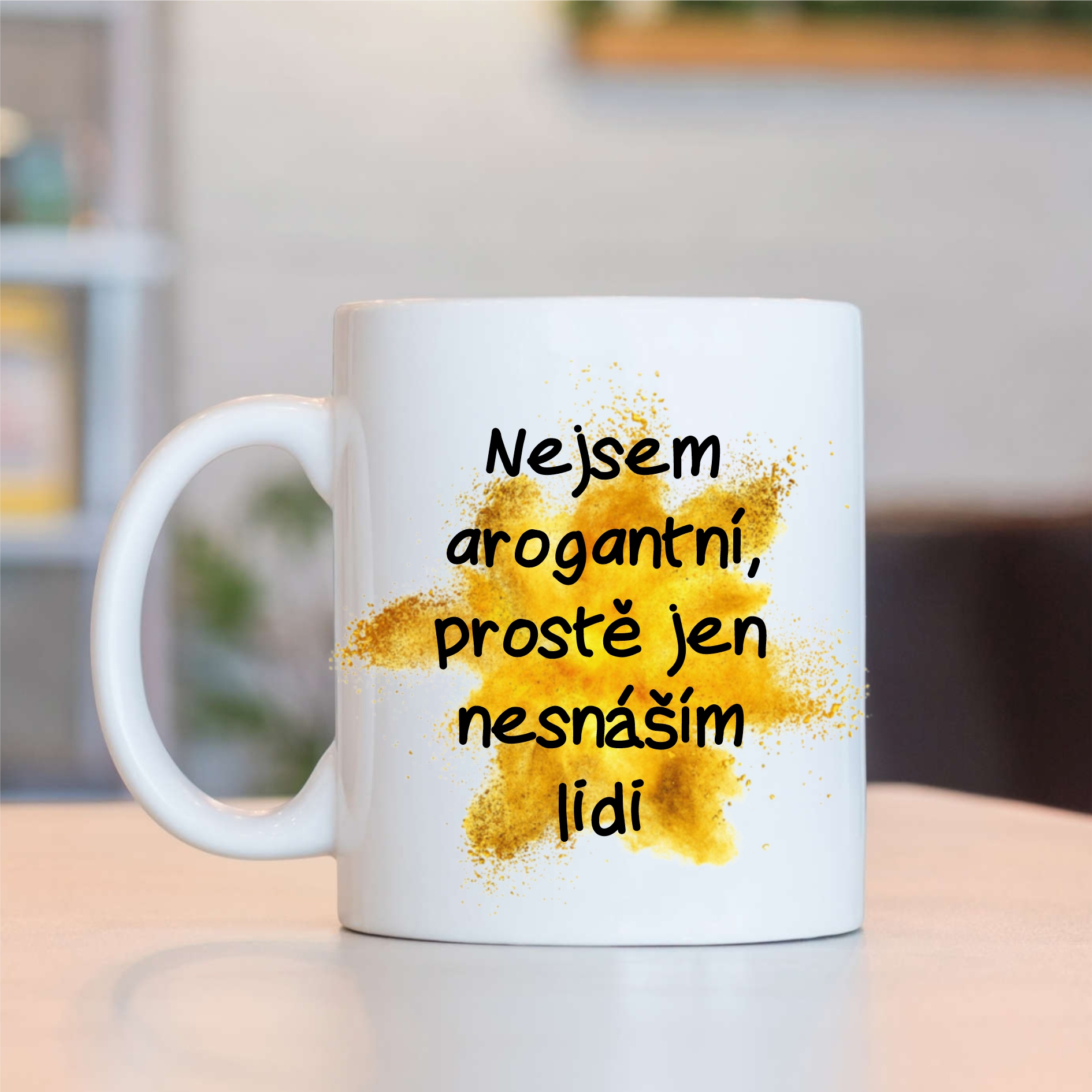 Hrnek Nejsem arogantní, prostě jen nesnáším lidi - více variant