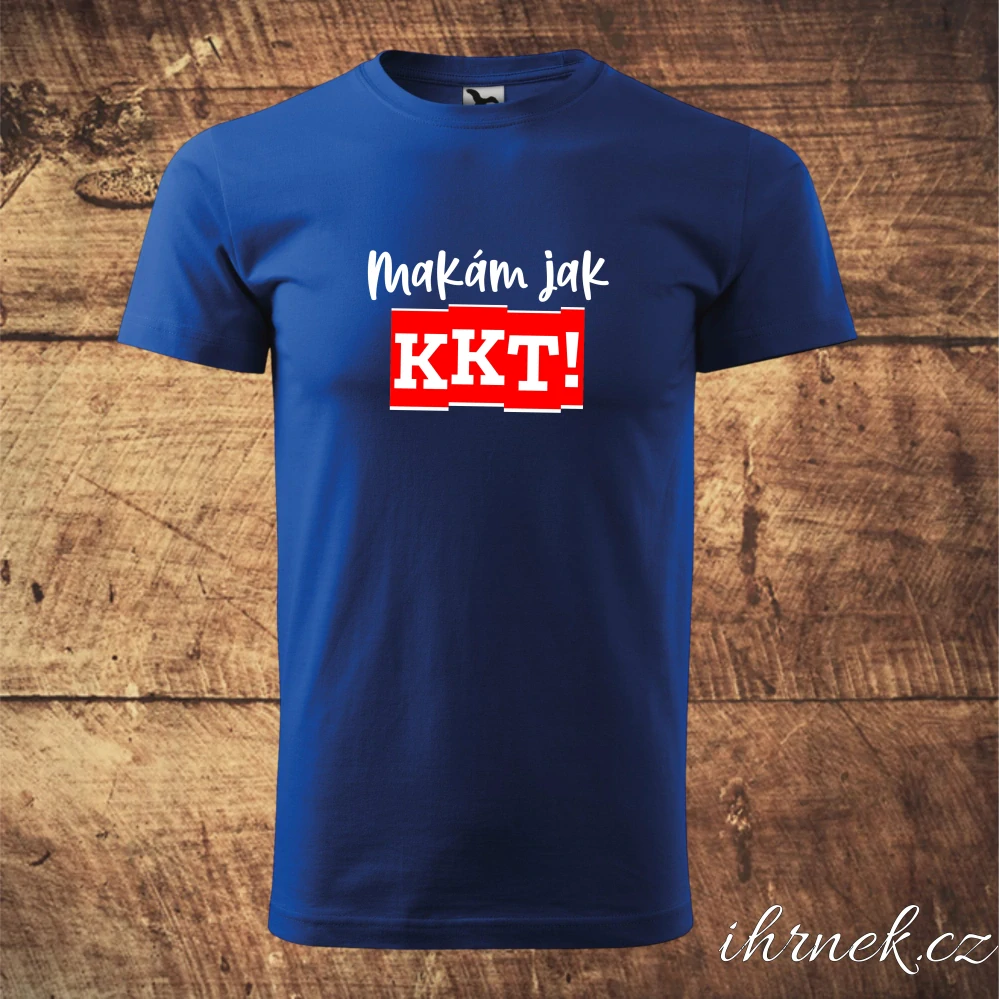 Tričko pánské Makám jak KKT! - půlnoční modrá - pánské 2XL