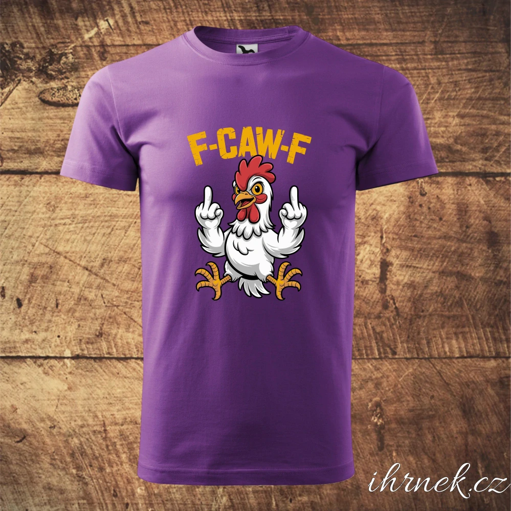 Tričko pánské F-CAW-F v.2 - královská modrá - pánské S