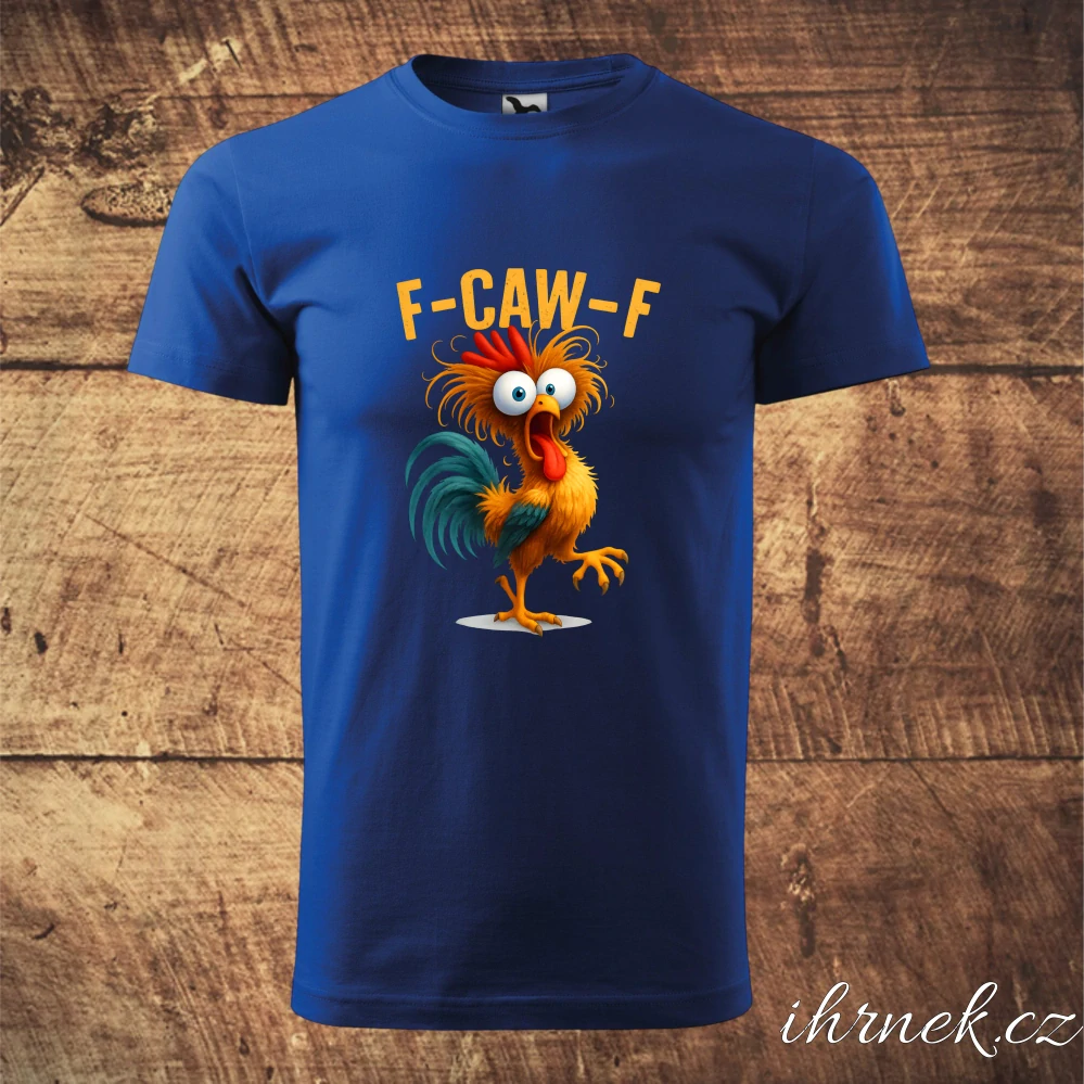 Tričko pánské F-CAW-F v.1 - tyrkysová - pánské M