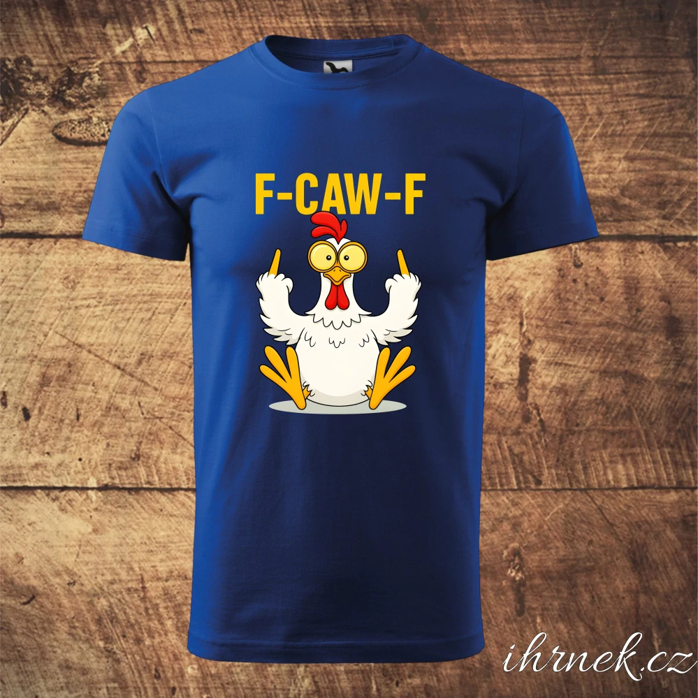 Tričko pánské F-CAW-F v.3 - středně zelené - pánské XL