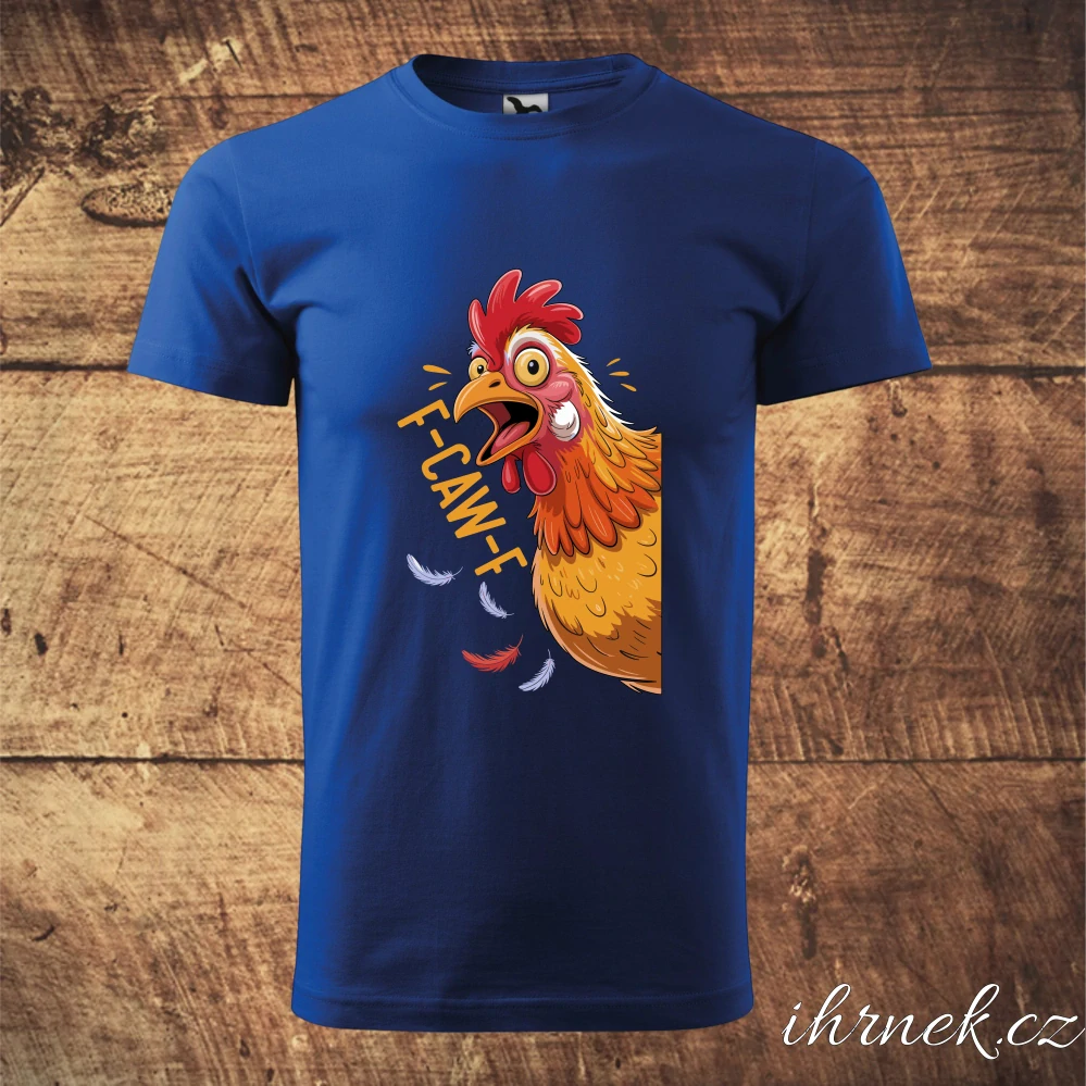 Tričko pánské F-CAW-F v.4 - bílá - pánské XL