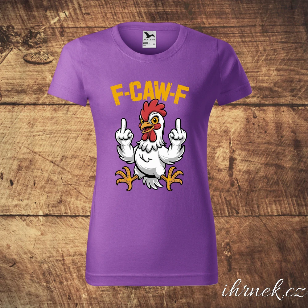 Tričko dámské F-CAW-F v.2 - královská modrá - dámské M