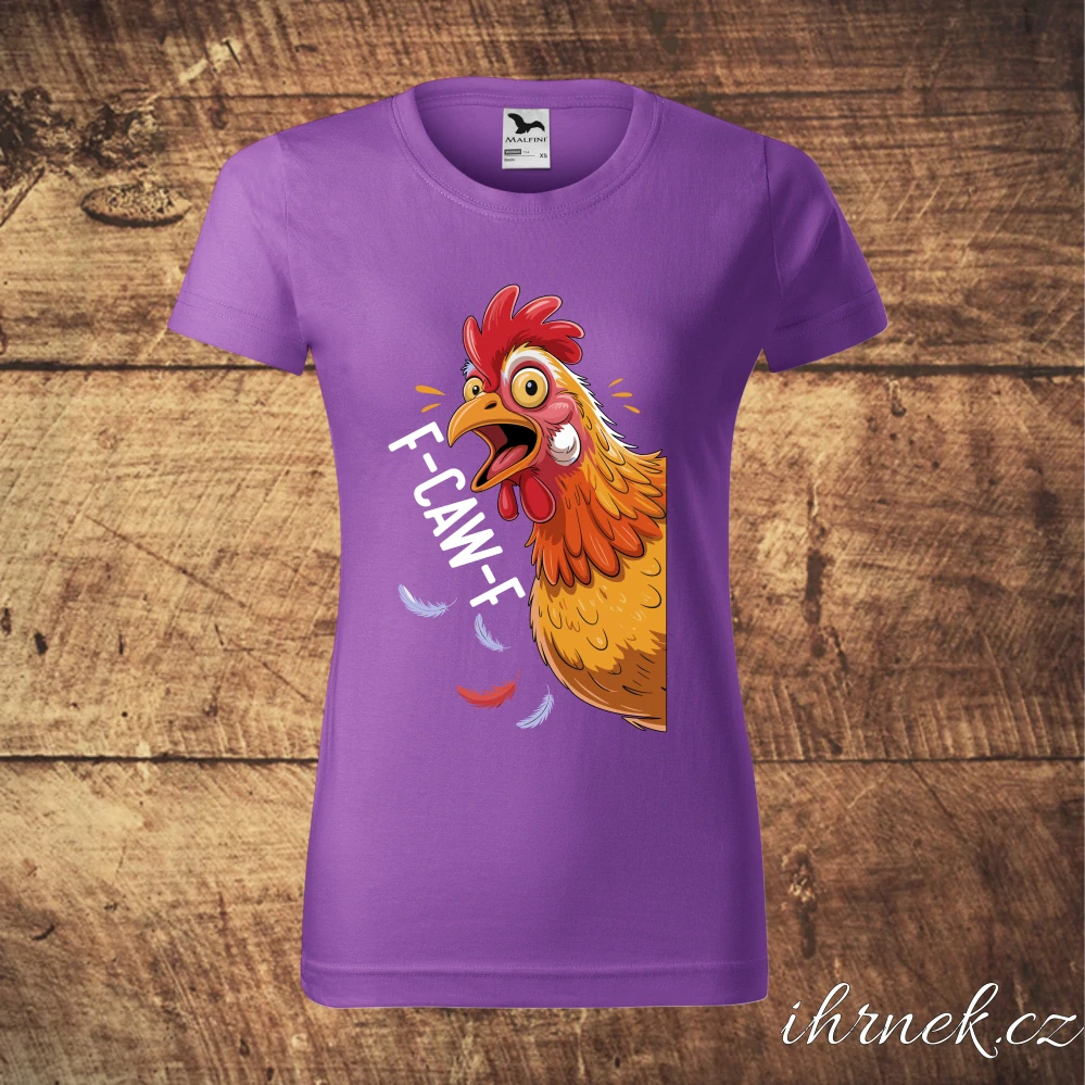 Tričko dámské F-CAW-F v.4 - růžová - dámské XS