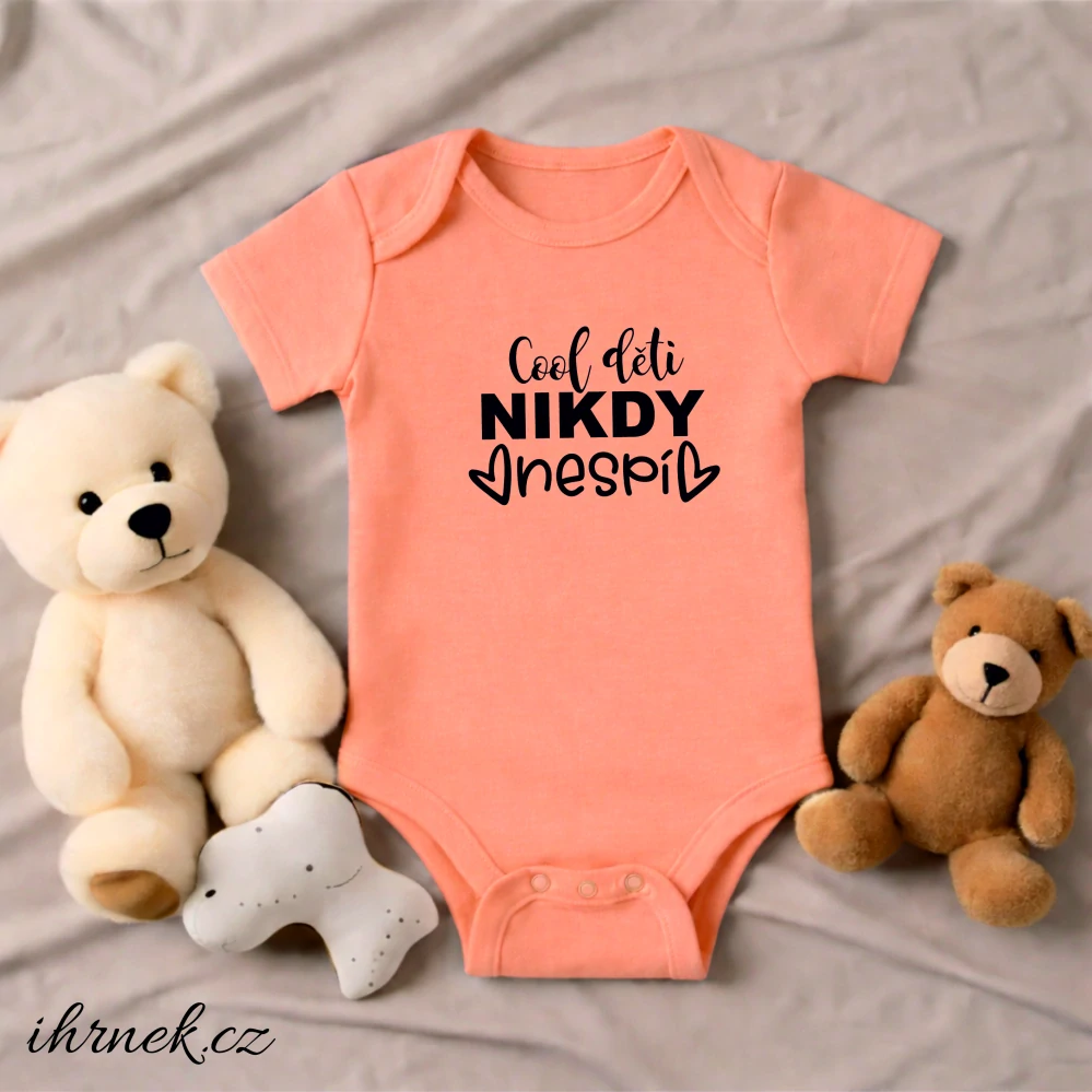 Dětské body Cool děti nikdy nespí