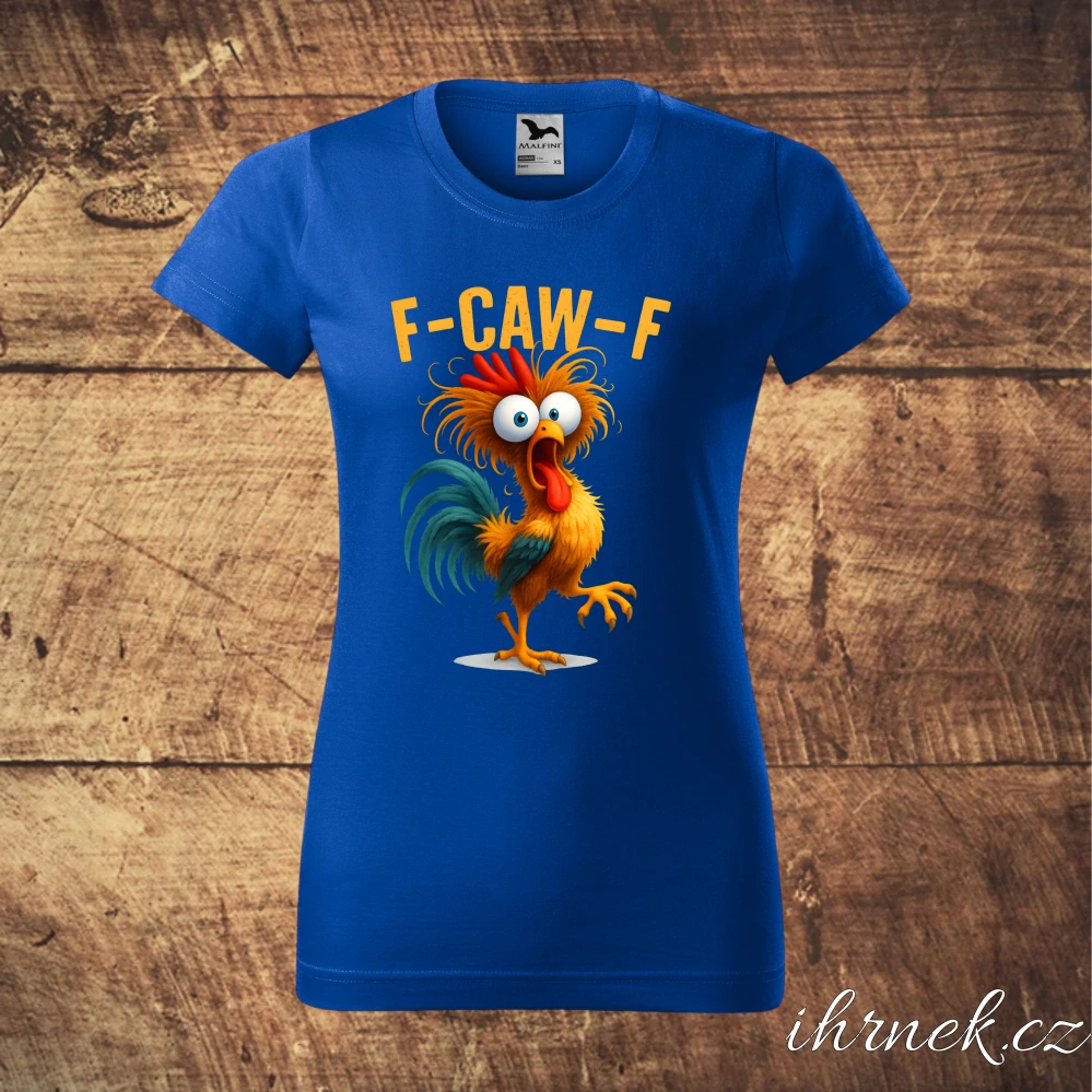 Tričko dámské F-CAW-F v.1 - světle šedý melír - dámské S