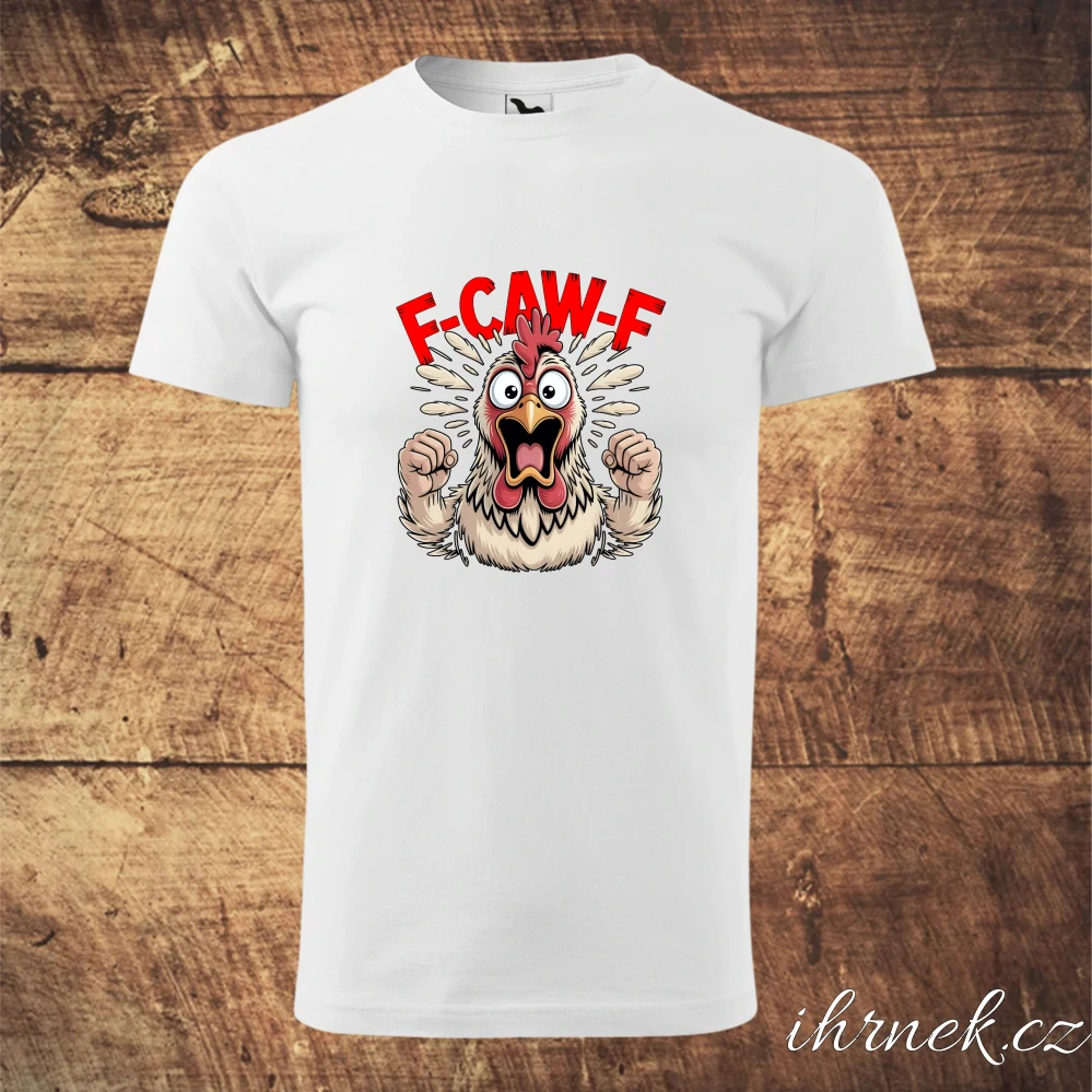 Tričko pánské F-CAW-F v.5 - tyrkysová - pánské 2XL