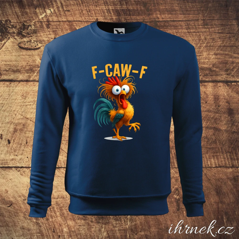 Mikina pánská F-CAW-F v.1 - bílá - pánské S