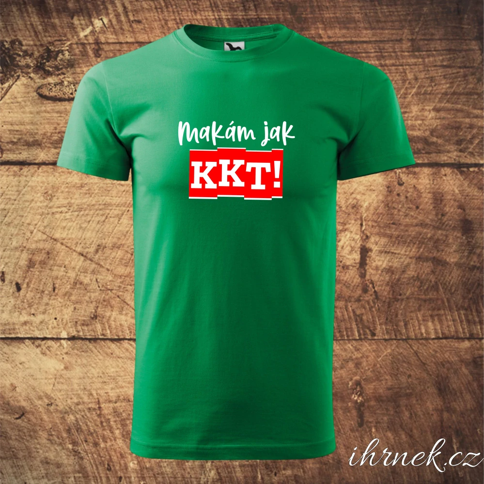 Tričko pánské Makám jak KKT! - půlnoční modrá - pánské 2XL