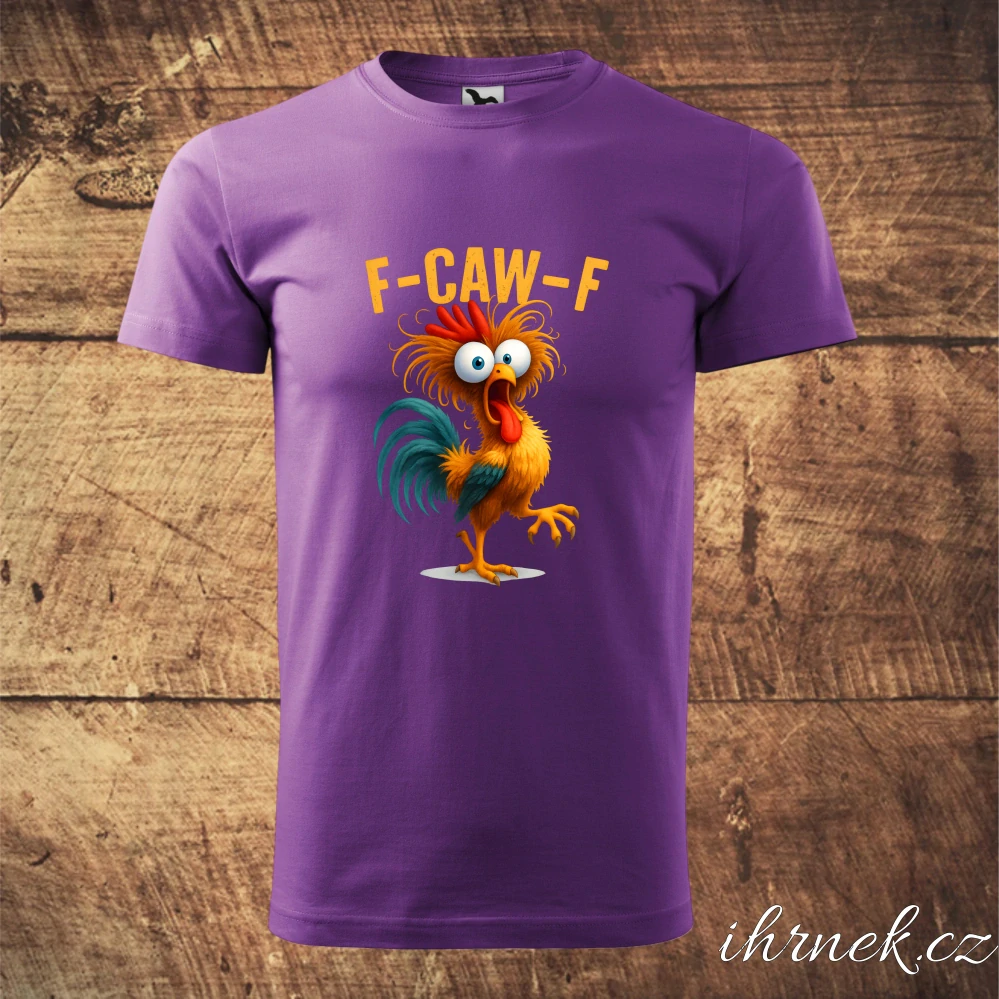 Tričko pánské F-CAW-F v.1 - tyrkysová - pánské M