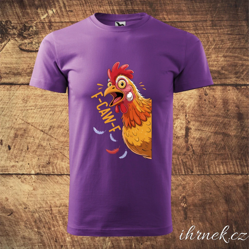 Tričko pánské F-CAW-F v.4 - bílá - pánské XL