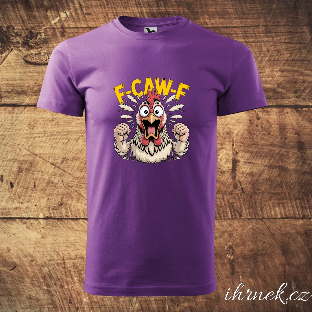 Tričko pánské F-CAW-F v.5 - tyrkysová - pánské 2XL