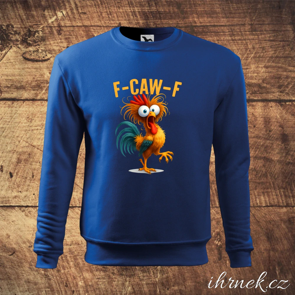 Mikina pánská F-CAW-F v.1 - bílá - pánské S