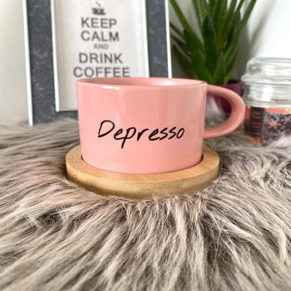 Hrnek makronka Depresso - mint