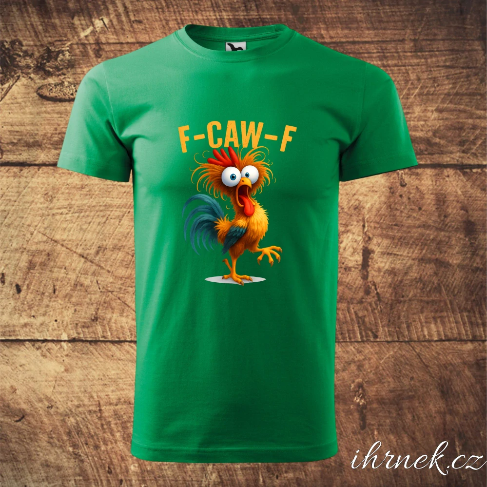 Tričko pánské F-CAW-F v.1 - tyrkysová - pánské M