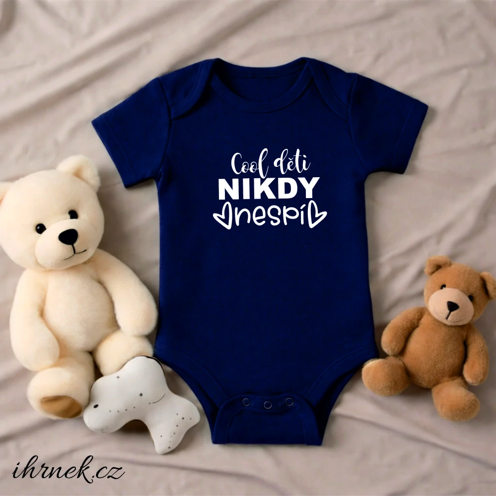 Dětské body Cool děti nikdy nespí