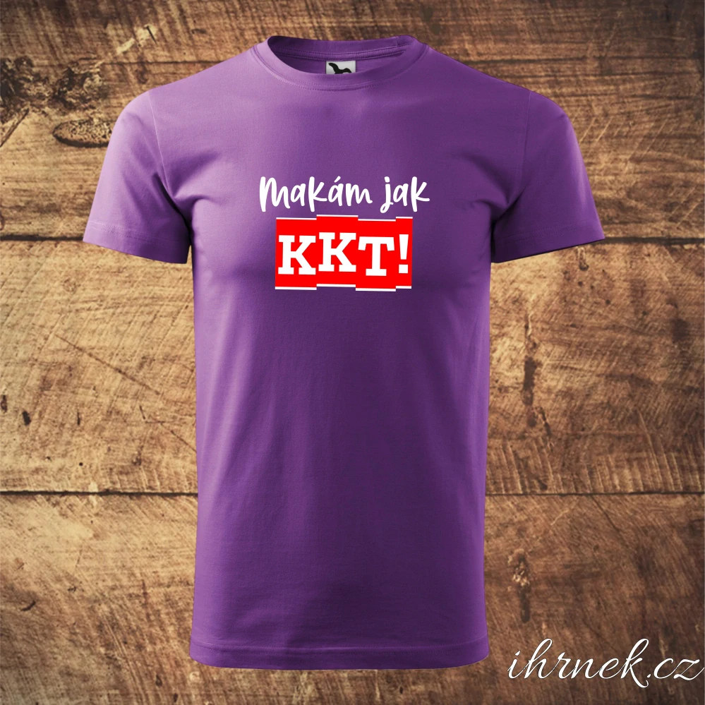 Tričko pánské Makám jak KKT! - půlnoční modrá - pánské 2XL