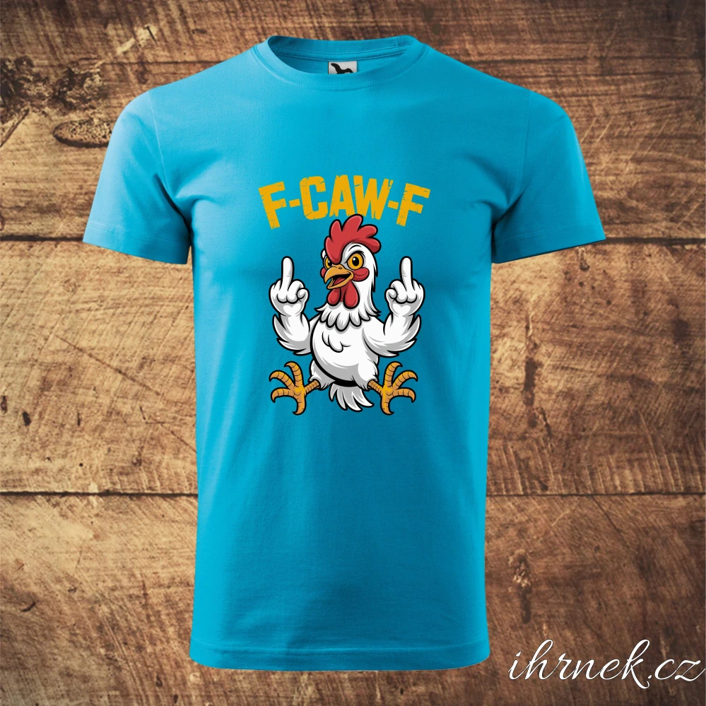 Tričko pánské F-CAW-F v.2 - královská modrá - pánské S