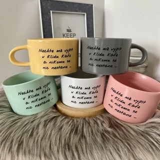 Hrnek makronka Nechte mě v klidu vypít kafe ... - NOVÝ DESIGN